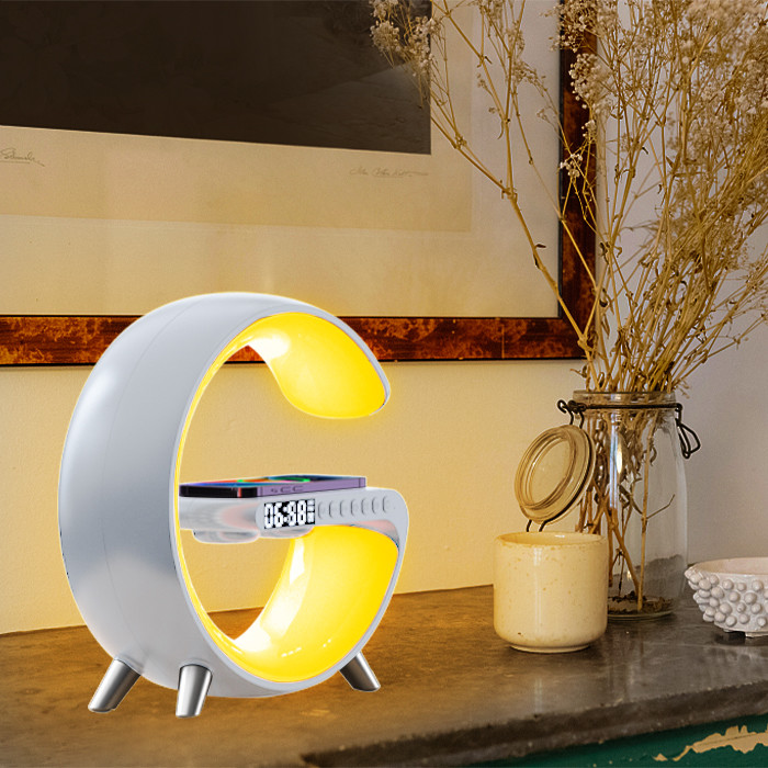 Item Size 225*82*230 Mm G Speaker Lamp with Bluetooth and Timer Setting