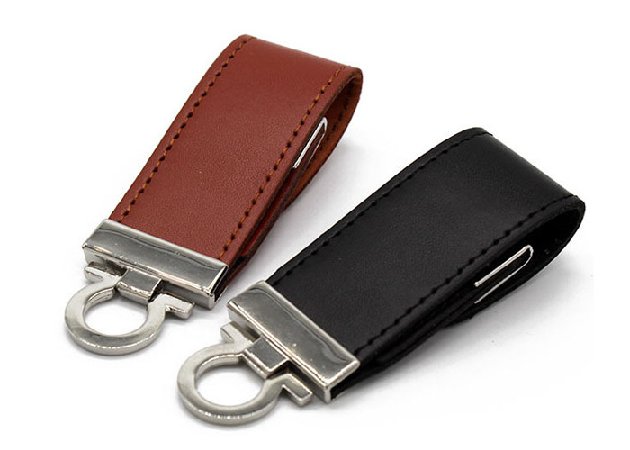 USB Factory supply Show Life Brand 8G 3.0 black color leather USB with customized logo and package