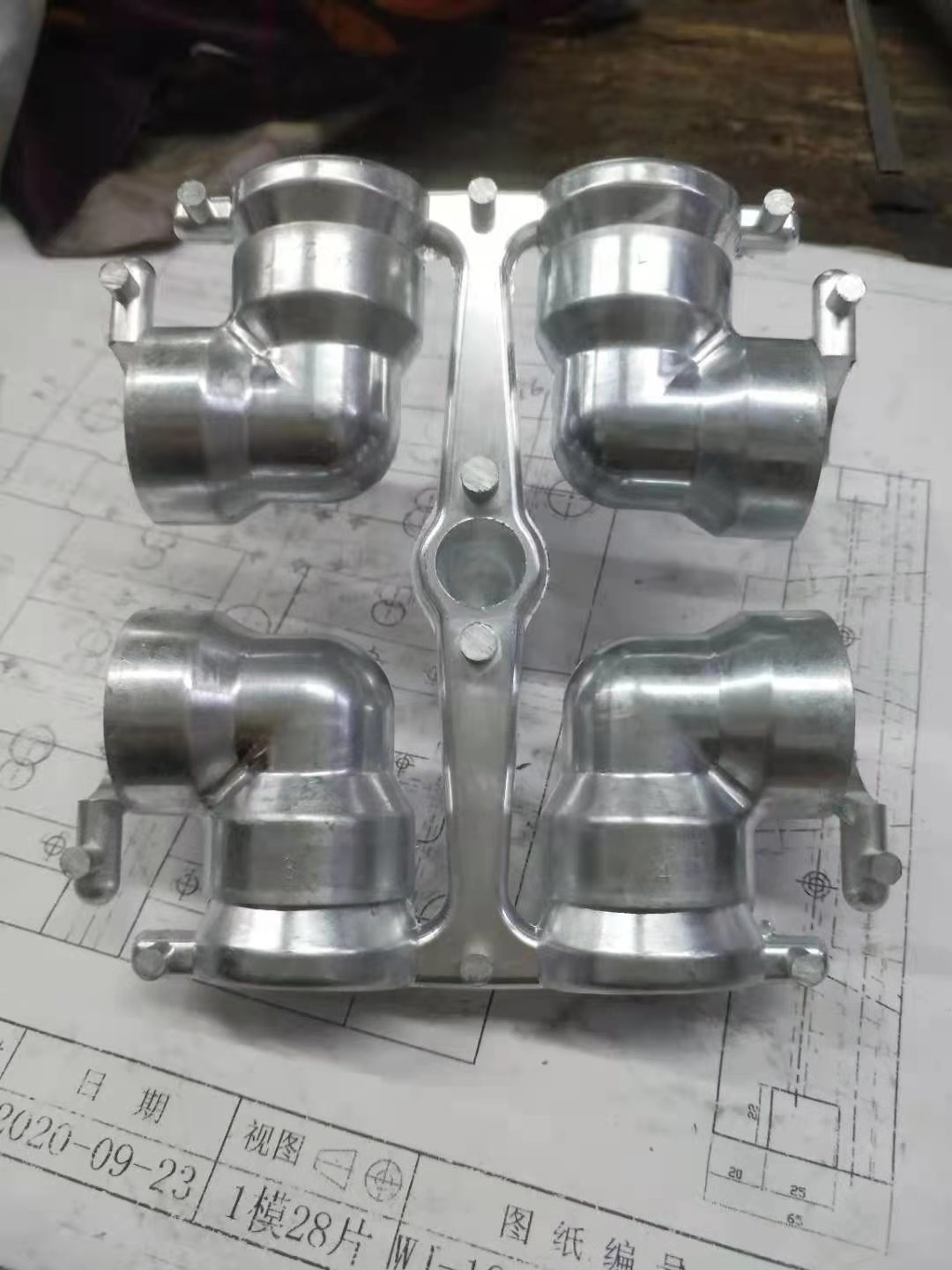 CE Certificated Zamak Optional Color Die Casting Mold
