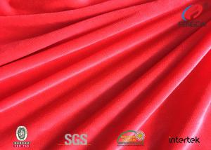 Wholesale Pink PFD Solid Spandex Velvet Fabric For Lady Garment / Home Textile 1mm Pile from china suppliers