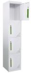 Vertical 1 Door 1850*380*450MM Metal Gym Lockers Any RAL Color