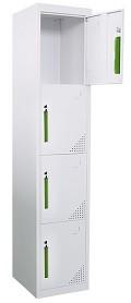 Wholesale Thickness 1.2mm Metal 4 Door Steel Lockers For Small Office from china suppliers