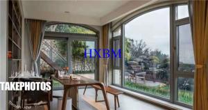 Wholesale 12A EPDM Alu Clad Timber Windows Heat Insulation Triple Glass 90mm frame from china suppliers