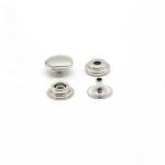 Zinc Alloy Brass Metal Press Stud Button Prong Snap Fastener Button For Garment
