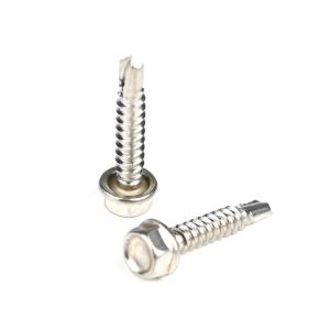 Wholesale Hex Head Self Drilling Metal Screws with INCH Measurement System and Stainless Steel from china suppliers