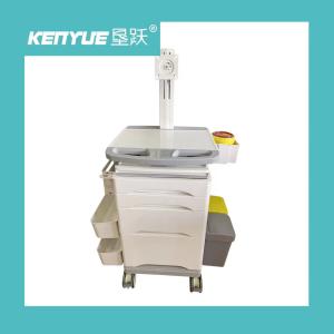 Wholesale White Medical Mobile Information Nursing Cart With Brake Caster from china suppliers