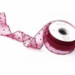 Flower shadow gauze belt, bubble cotton flower decoration material, bouquet tie,