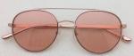 Retro metal sunglasses accessories round shape for Porsche design