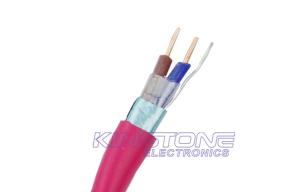 Wholesale FRLS 2 Core Shielded 0.75mm2 Fire Resistant Cable Low Smoke PVC Jacket from china suppliers