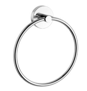 Wholesale Classic Bathroom Shower Accessories Aluminum Towel Ring with Matt Silver Finishing from china suppliers