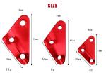 Triangle Shape Aluminum Alloy Rope Stopper Tent Stake Rope Cleats
