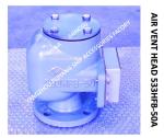 Air Pipe Head FOR FPT Cabin Pontoon Type Oil Tank Model： 533HFO-50A, Water Tank