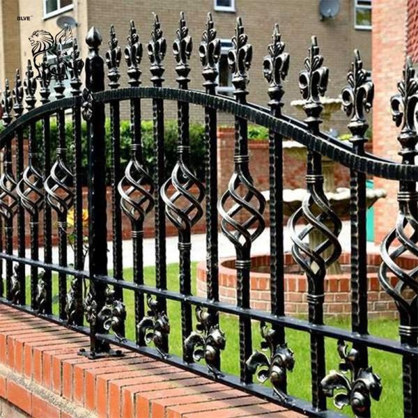 Garden Iron Metal Fence villa Tubular Railing America Pvc Coated Fence Panels