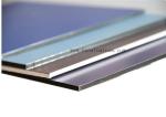 Dustproof 8 Feet Aluminium Composite Curtain Wall Panel PE Coated