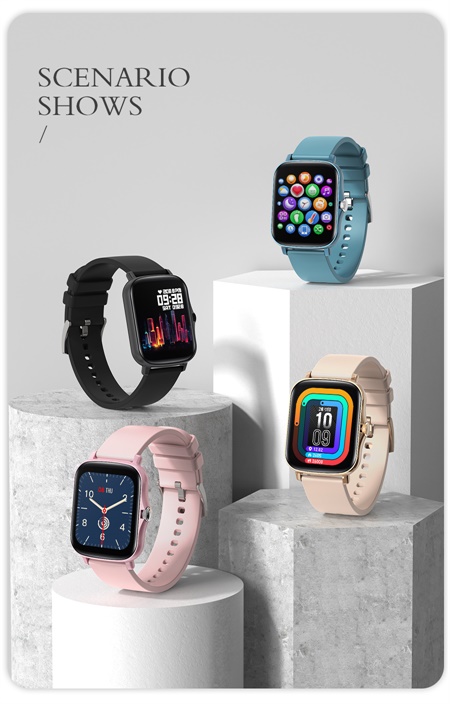Y20 1.69 Inches Fitness Tracker Smartwatch 47g Flip Phone Redmi Note 10 Pro Couple