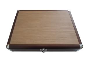 Wholesale Brown Nature Ping Pong Bat Case , Table Tennis Paddle Cover For Competition from china suppliers