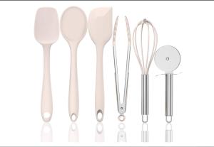 Wholesale 6 Pieces Heat Resistant Silicone Kitchen Utensil Sets For Baking from china suppliers