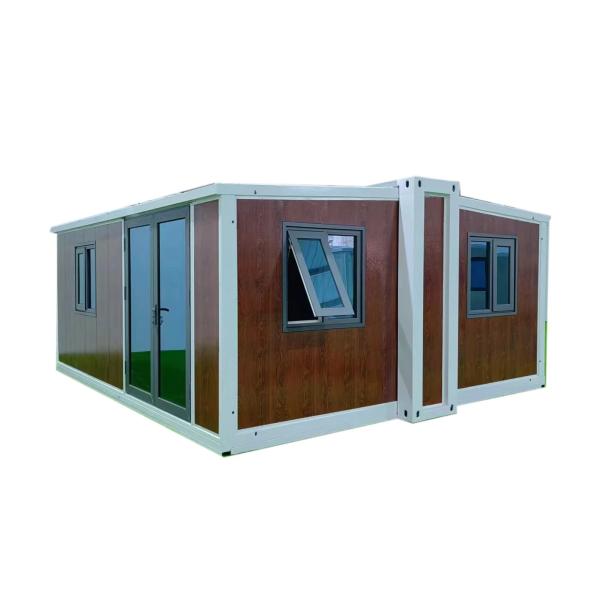 MGO Board Floor Prefabricated Office Double-wing Expansion Box for 20ft 40ft