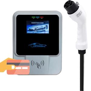 Wholesale 32A Single Phase Electric Car Charger Point EVSE Wallbox 240VAC 7KW from china suppliers