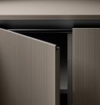 Classic Modern Grey Kitchen Cabinets Customized Fitted Kitchen Cabinet With Bar