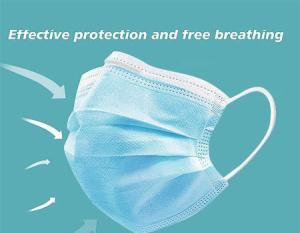 Wholesale Anti Allergic Non Woven 3ply Medical Disposable Mask from china suppliers