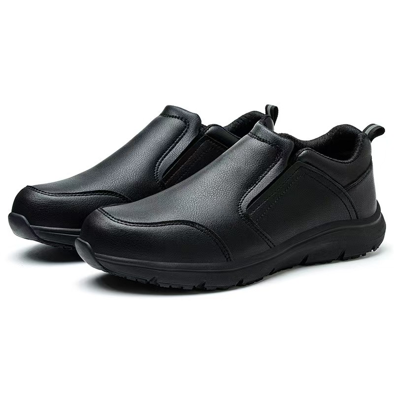 Unisex Kitchen Safety Shoes Anti Smash Slip On Work Shoes Durable SRC