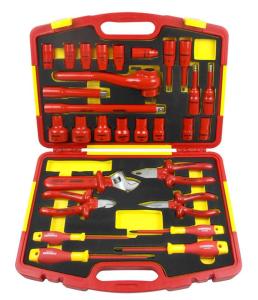 Wholesale 29PCS Electrician Tool Set 1000V VDE Insulated Electric Hand Tool Set from china suppliers