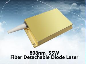 Wholesale Fiber 808nm 55W 400µm 0.22N.A. Fiber Detachable Diode Laser Module from china suppliers