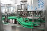 Metal Screw Cap Bottle Filling And Capping Machine / Hot Juice Glass Bottle