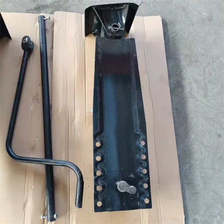 Gear Dump Trailer Rear Support Legs External Type Landing
