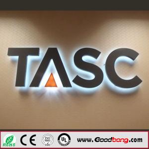 Wholesale Advertising backlit stainless steel LED letter sign and 3D sign letters from china suppliers