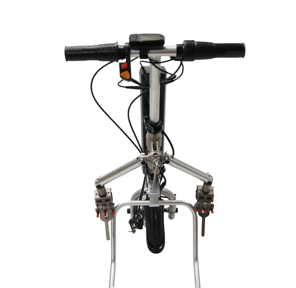 250W / 350W Electric Wheelchair Wheel With Aluminium Alloy Frame LCD Display