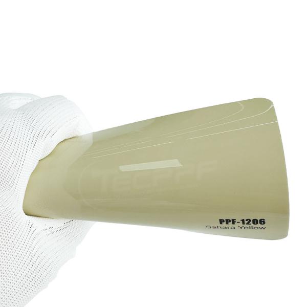 Sahara Yellow Tpu Car Paint Protection Film 8 Mil 60 Inch X 53 Ft For Long