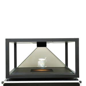 Wholesale Outdoor 120X120cm Pyramid Hologram Glass Display 350cd/M2 Holo Box from china suppliers