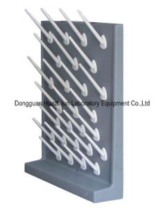 Wholesale PP Material Laboratory Fittings , Wall / Desktop Mounted Lab Drying Rack from china suppliers