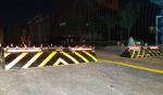 Electric Hydraulic Rising Road Blocker Anti - Terrorist Shallow Mounted Low