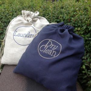 Wholesale Dark Navy Linen Satin Strings Bpa Free Laundry Drawstring Bag from china suppliers