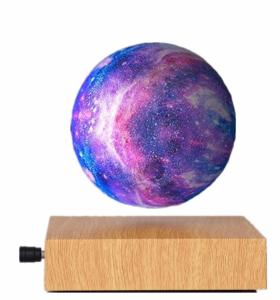 Wholesale PA-1019 magnetic floating levitation starry corolful change moon lamp 6INCH from china suppliers