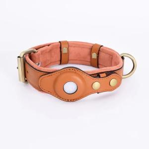 Wholesale Leather pet collar Portable Comformable outdoor pet accessories from china suppliers