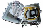 Outdoor FTTH Fiber Optic Termination Box 24 Fiber Count Easy Installation