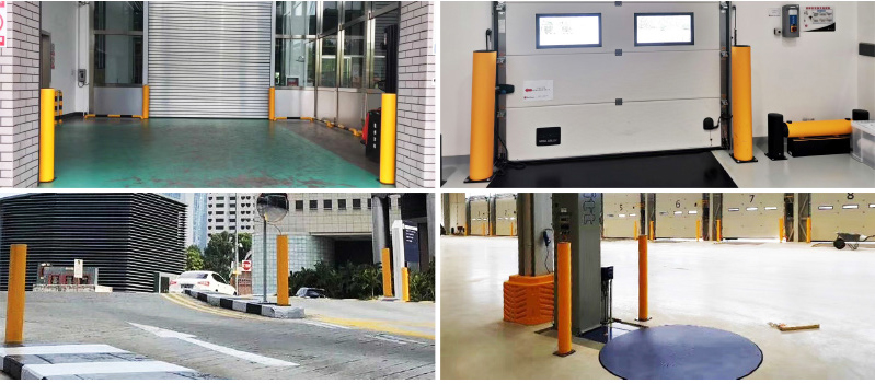 Post Safety Barrier Warehouse flexible anti-collision system FS-2023A
