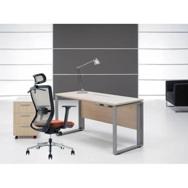Functionality Swivel Executive Office Chair With Smooth Casters And Headrest