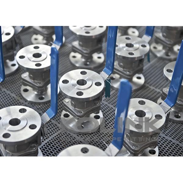 Stainless Steel Floating Ball Valve 2-Piece Split Body CF8 CF8M