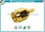Male Plug SMA Straight Crimp RF Coaxial Connector For RG174 TOP-SMA-1