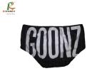 Quick Dry Sexy Bikini Swimwear For Guys , Black Mens Swimwear Bikini Customized