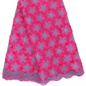 Wholesale Cord Lace For Nigeria Asoebi Dress CP0069 multi color African Crochet Guipure Lace from china suppliers