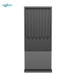 RoHS Floor Standing Digital Signage Display Outdoor Lcd Advertising Player 100