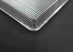 Food Grade 304 Stainless Steel Mesh Trays Flat Perforated Baking For Drying