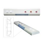 6m Adjustable Patient Medical Bed Head Units Panels For Hospital