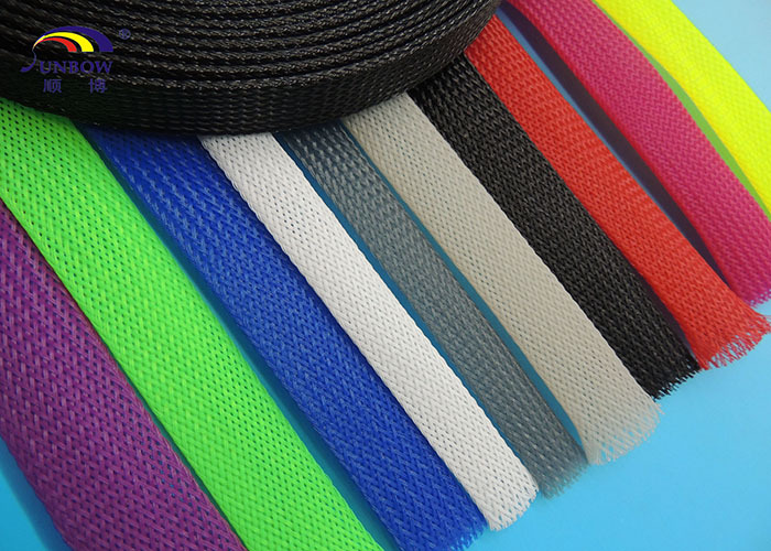 31.8MM Black Nylon Multifilament Braided Sleeving for Fishing Rod